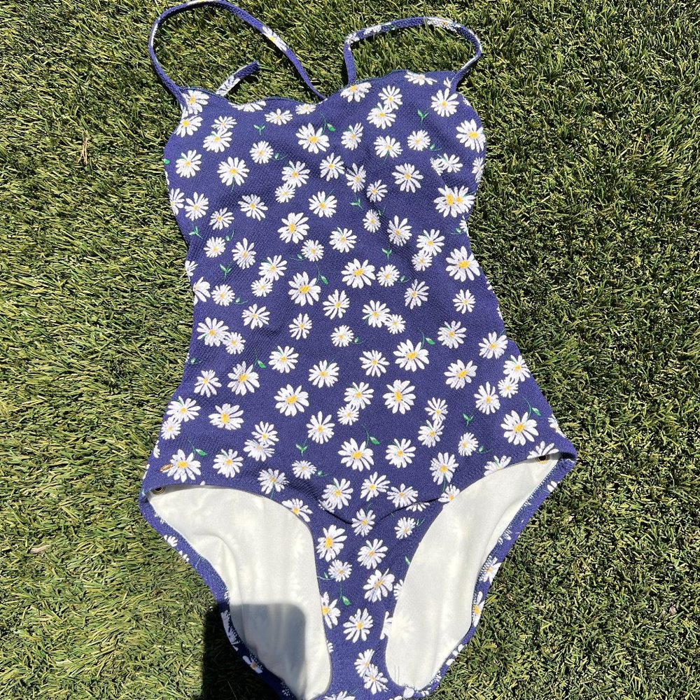 Sperry Topsider Pique Lace Back One Piece